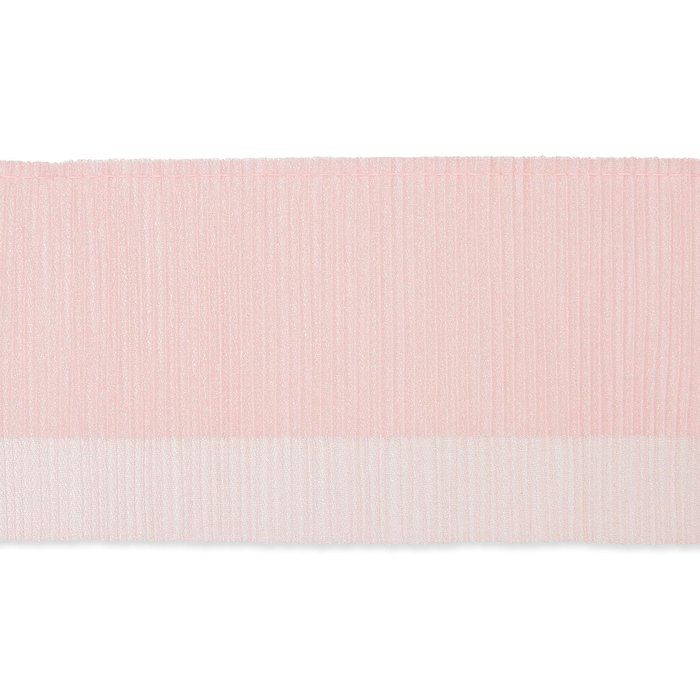 elastische Plissee-Rüsche rosa,11 cm