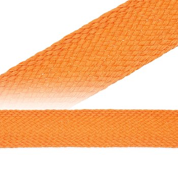 Baumwolltresse 25 mm, orange