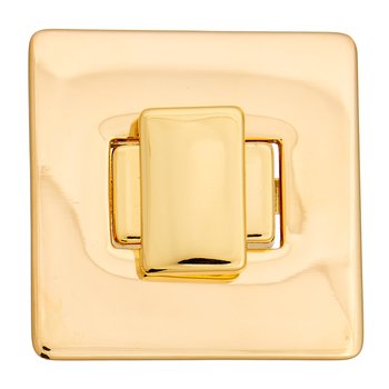Taschen Drehverschluss goldfarben 5,5 x 5,5 cm
