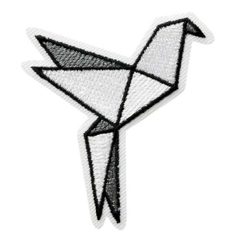 Origami - Vogel, 4,4 x 4,8 cm