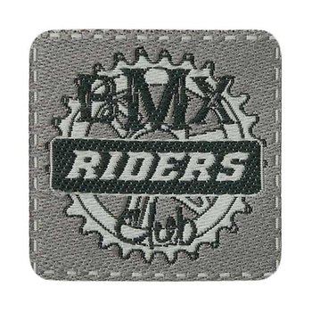 BMX Riders Ettikett, 3,8 x 3,8 cm