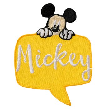 Mickey Mouse© mit Sprechblase, 6,7 x 8,8 cm