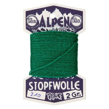 Alpen-Stopfwolle - blattgrün