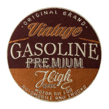Vintage Gasoline braun, Ø 6,3 cm