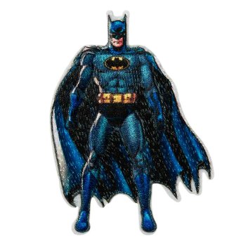 Batman© stehend blau-schwarz, 5 x 7 cm