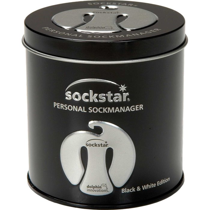 Sockstar® Black & White Edition, Premium Gift Box mit 20 St.