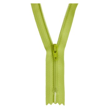 Kleider- und Kissenreißverschluss 30 cm, erbsgrün