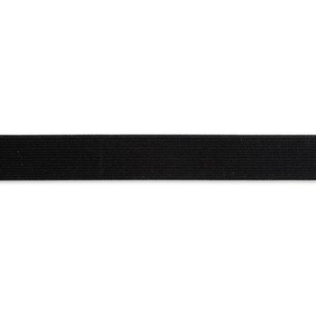 Elastic-Band weich 25 mm schwarz