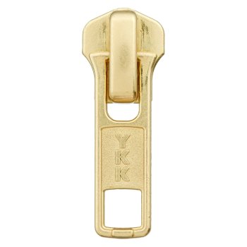 RV Metall gold, hellbeige, teilbar, Standardschieber gold, 5 cm - individuelle Länge