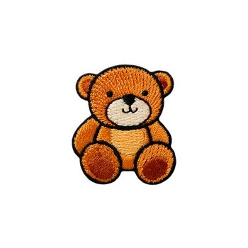 Teddy, braun, 3 x 3,5 cm