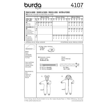 Burda 4107, Overall