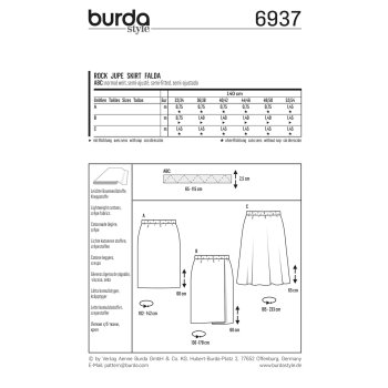 Burda 6937, Einfacher