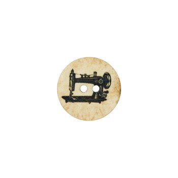 Polyesterknopf 2-L 18mm Nähmaschine