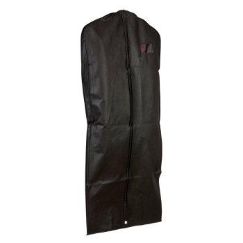 Kleidersack mit Falte 60 x 140 x 7 cm schwarz