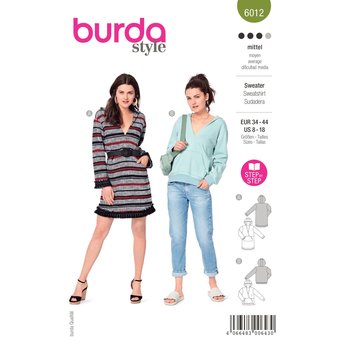 Burda 6012, Sweater