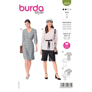 Burda 6030, Kleid / Bluse
