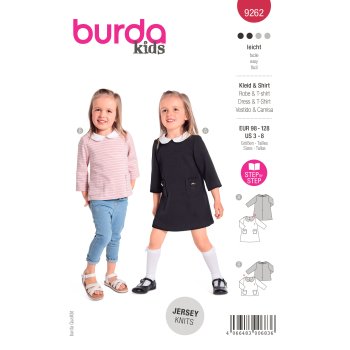 Burda 9262, Kleid und Shirt