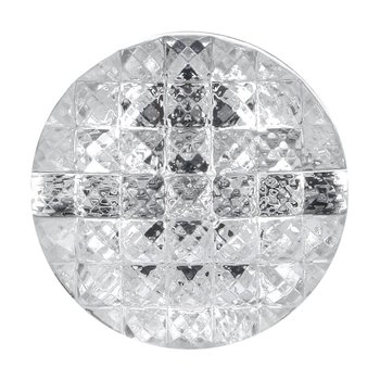 Kunststoffknopf in Strassoptik 21 mm, crystal