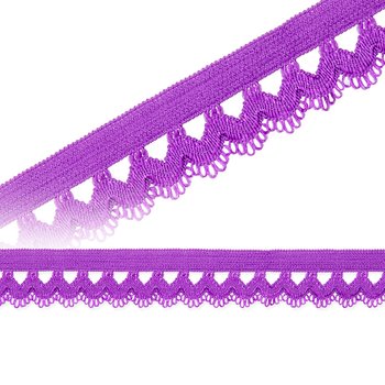 elastische Bogenkante 18mm, lila