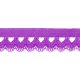elastische Bogenkante 18mm, lila