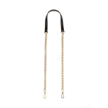 Taschenkette Whitney schwarz/new gold 109,5 cm