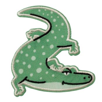 Krokodil, 6,9 x 7,5 cm
