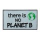 Recycl-Patch No Planet B, 6,2 x 3,5 cm