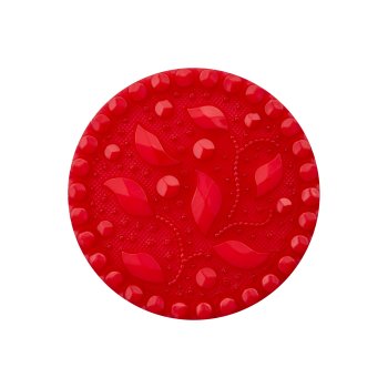 Ösenknopf 23 bis 28 mm, rot
