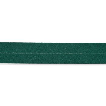 Baumwoll Schrägband 40/20 mm - dunkelgrün