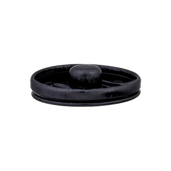 Annäh-Druckknopf 2,5 cm, schwarz