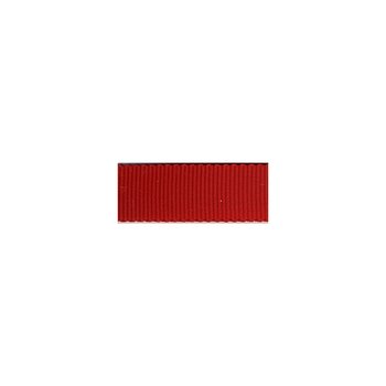 Ripsband mit Zahnkante 7 mm, rot