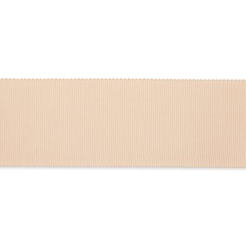 Ripsband mit Zahnkante 48 mm, beige
