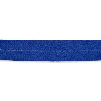 Baumwoll Schrägband 40/20 mm - königsblau