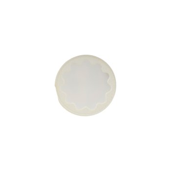 Blusenknopf mit Öse 10 mm, creme
