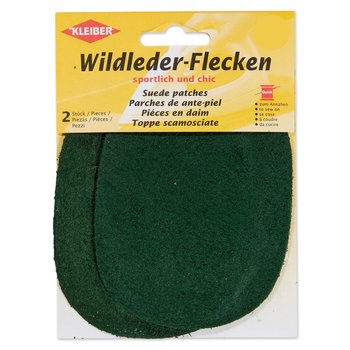 Wildleder-Flecken, grün