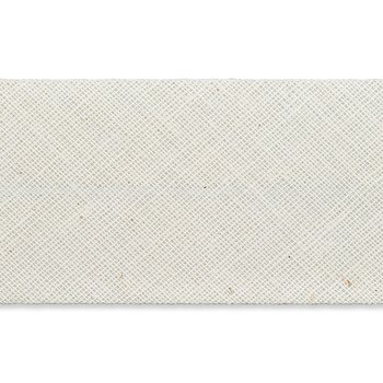 Baumwoll Schrägband 60/30 mm - creme