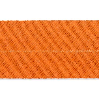 Baumwoll Schrägband 60/30 mm - orange
