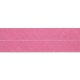 Baumwoll Schrägband 60/30 mm - pink