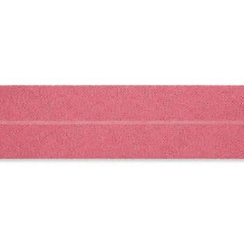 Baumwoll Schrägband 60/30 mm - fraise