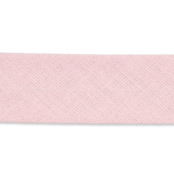 Baumwoll Schrägband 40/20 mm - hellrosa