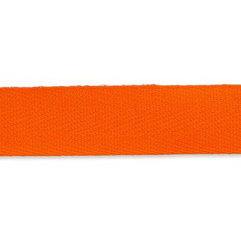 Baumwoll Nahtband 15 mm - orange