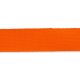 Baumwoll Nahtband 15 mm - orange