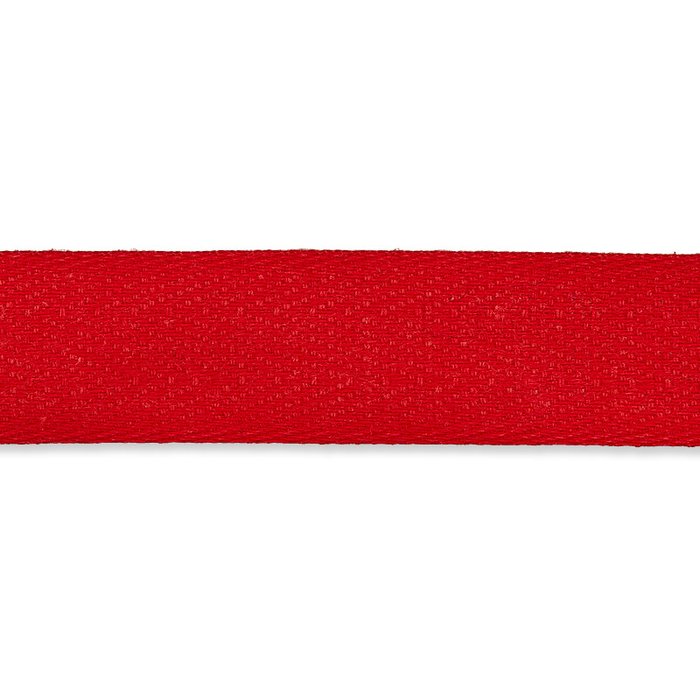 Baumwoll Nahtband 15 mm - hochrot