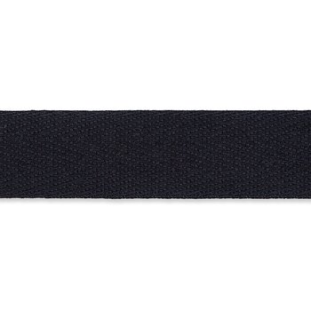 Baumwoll Nahtband 15 mm - schwarz