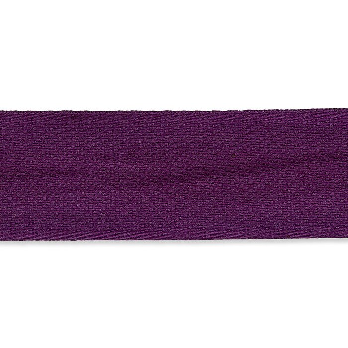 Baumwoll Nahtband 20 mm - dunkelviolett