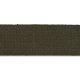 Baumwoll Nahtband 20 mm - dunkel schlamm