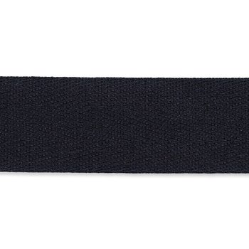 Baumwoll Nahtband 20 mm - schwarz