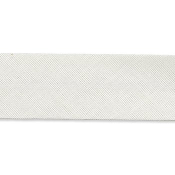 Baumwoll Schrägband 40/20 mm - rohweiß