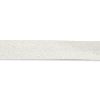 Baumwoll Schrägband 40/20 mm - rohweiß