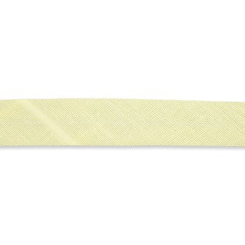 Baumwoll Schrägband 40/20 mm - vanille